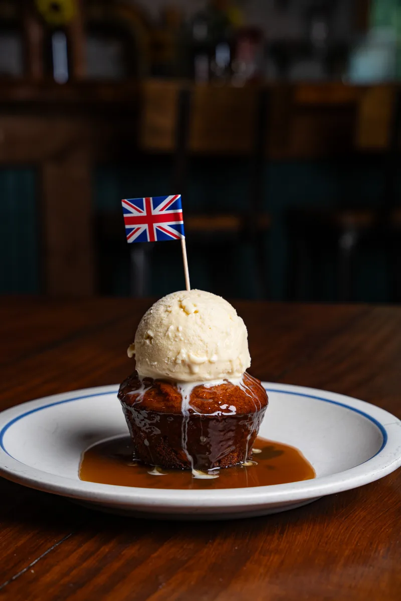 Sticky toffee pudding